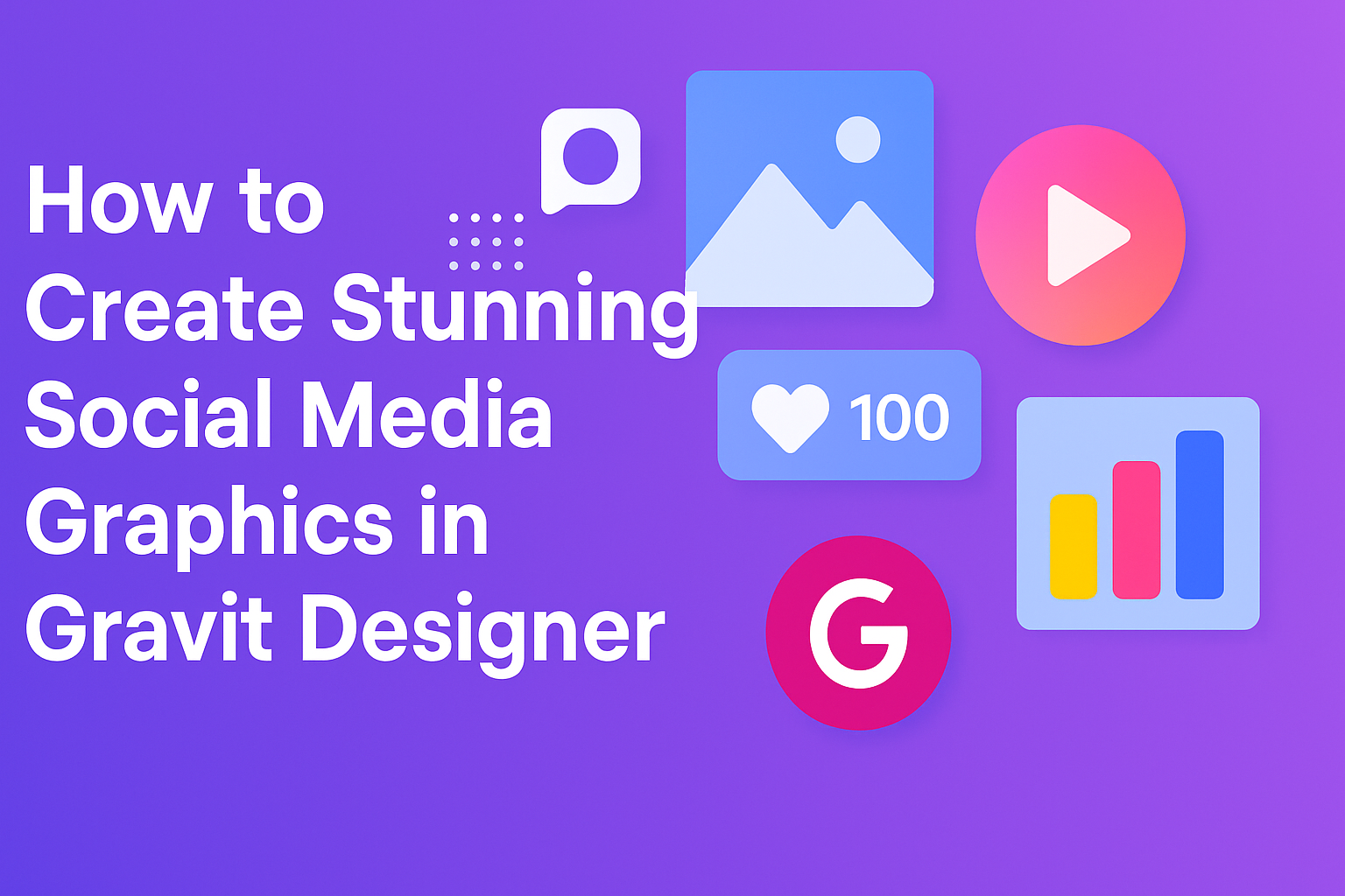 How to Create Stunning Social Media Graphics in Gravit Designer