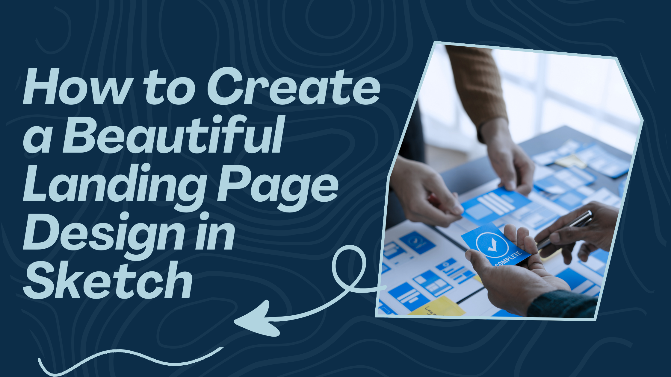 How to Create a Beautiful Landing Page Design in Sketch