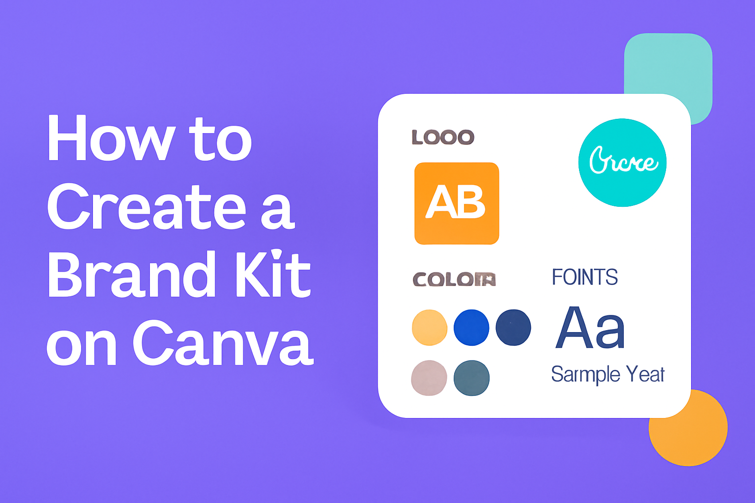 How to Create a Brand Kit on Canva