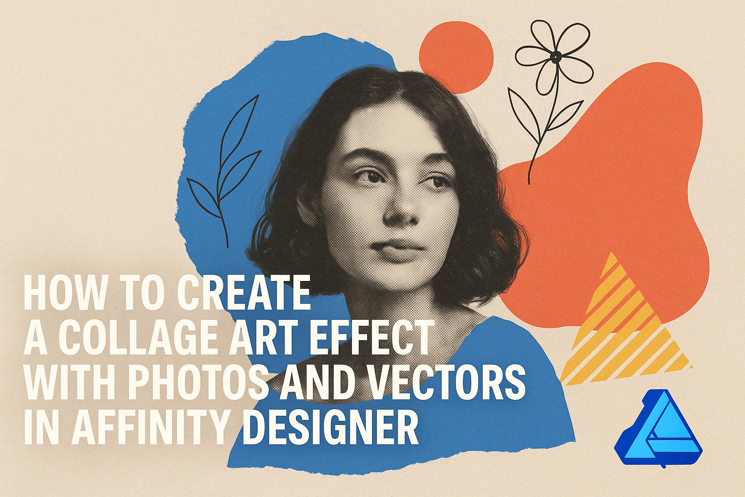 How to Create a Collage Art Effect with Photos and Vectors in Affinity Designer