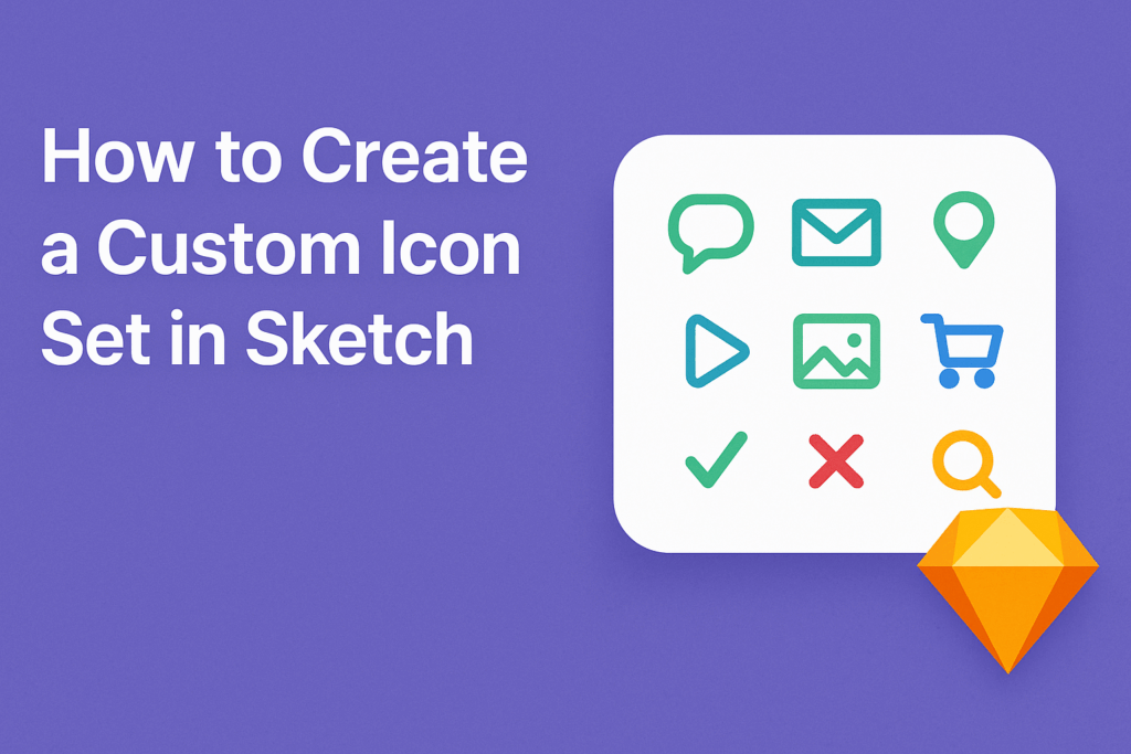 How to Create a Custom Icon Set in Sketch