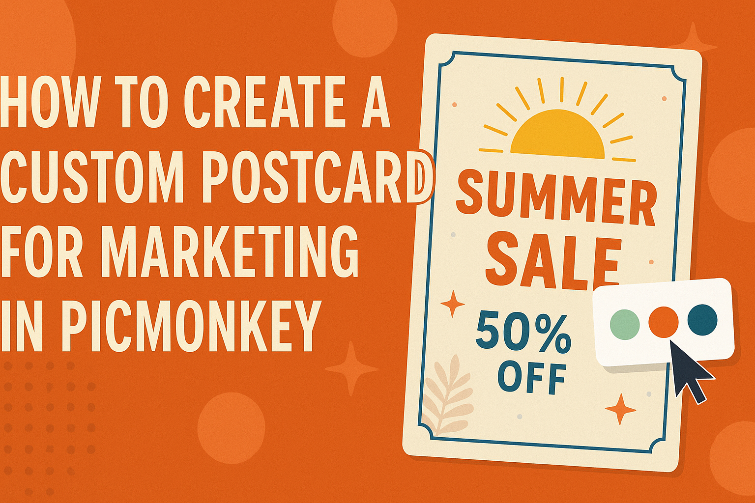 How to Create a Custom Postcard for Marketing in PicMonkey