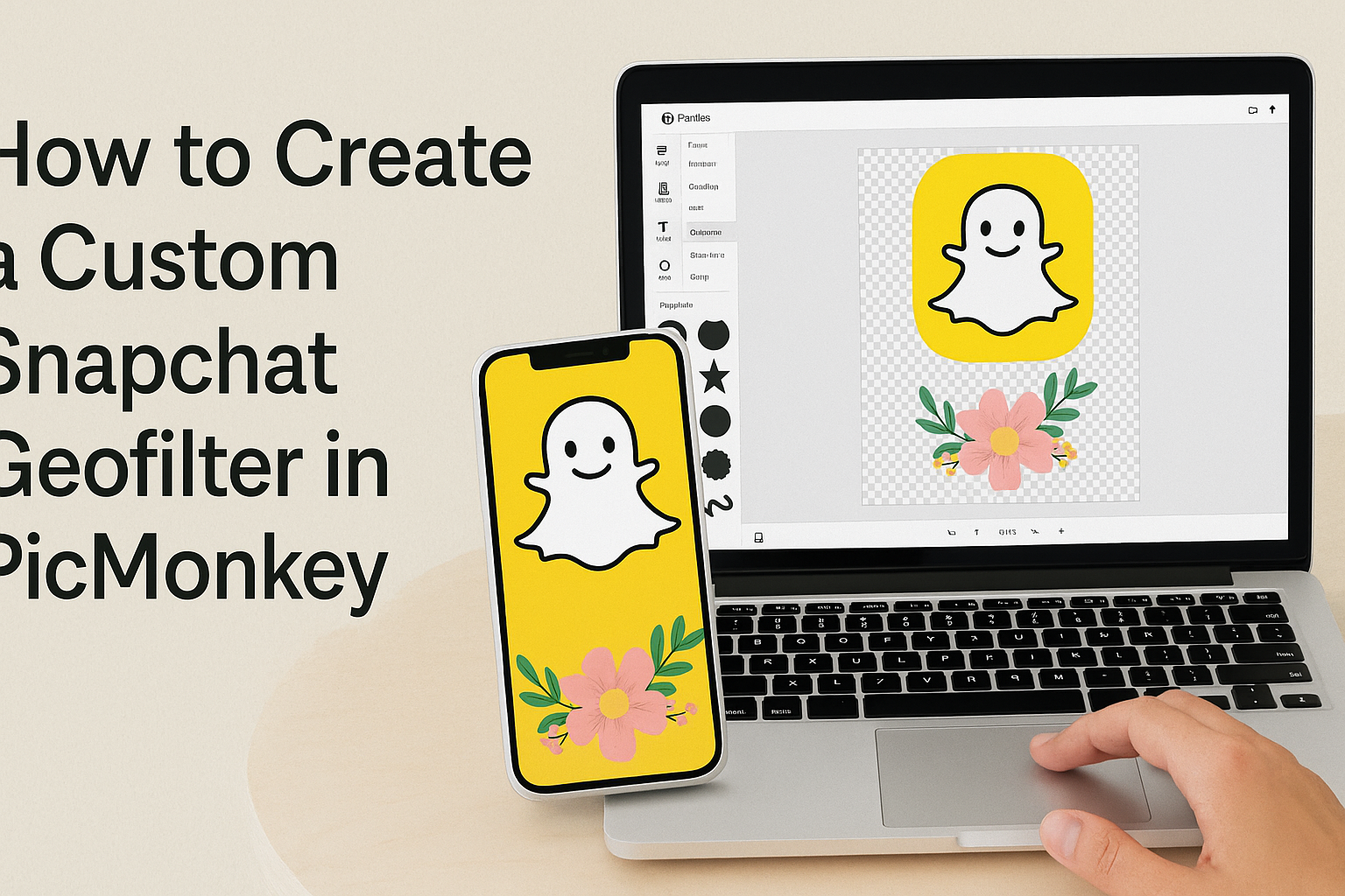 How to Create a Custom Snapchat Geofilter in PicMonkey