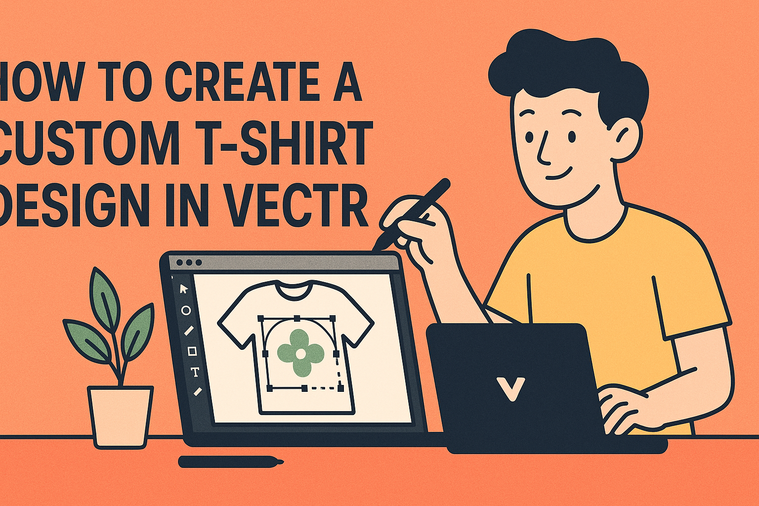How to Create a Custom T-Shirt Design in Vectr