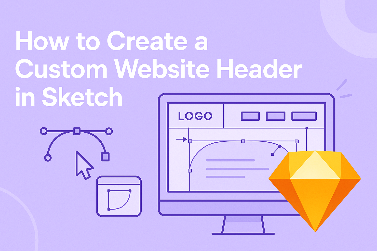How to Create a Custom Website Header in Sketch