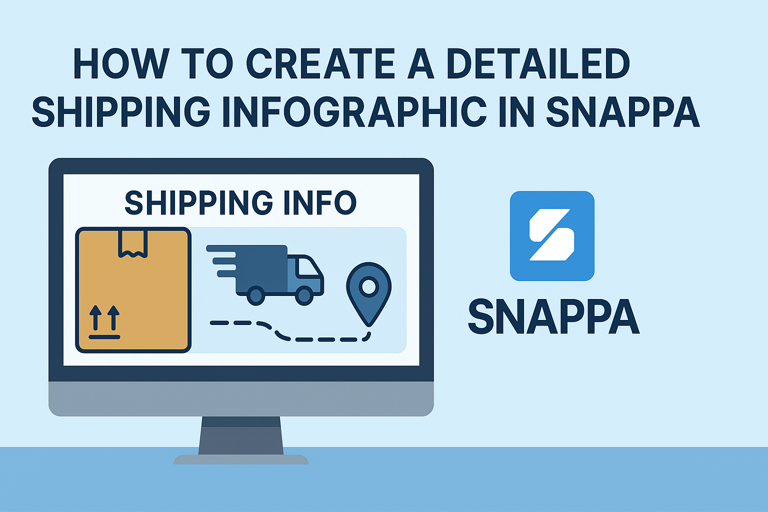 How to Create a Detailed Shipping Info Graphic in Snappa