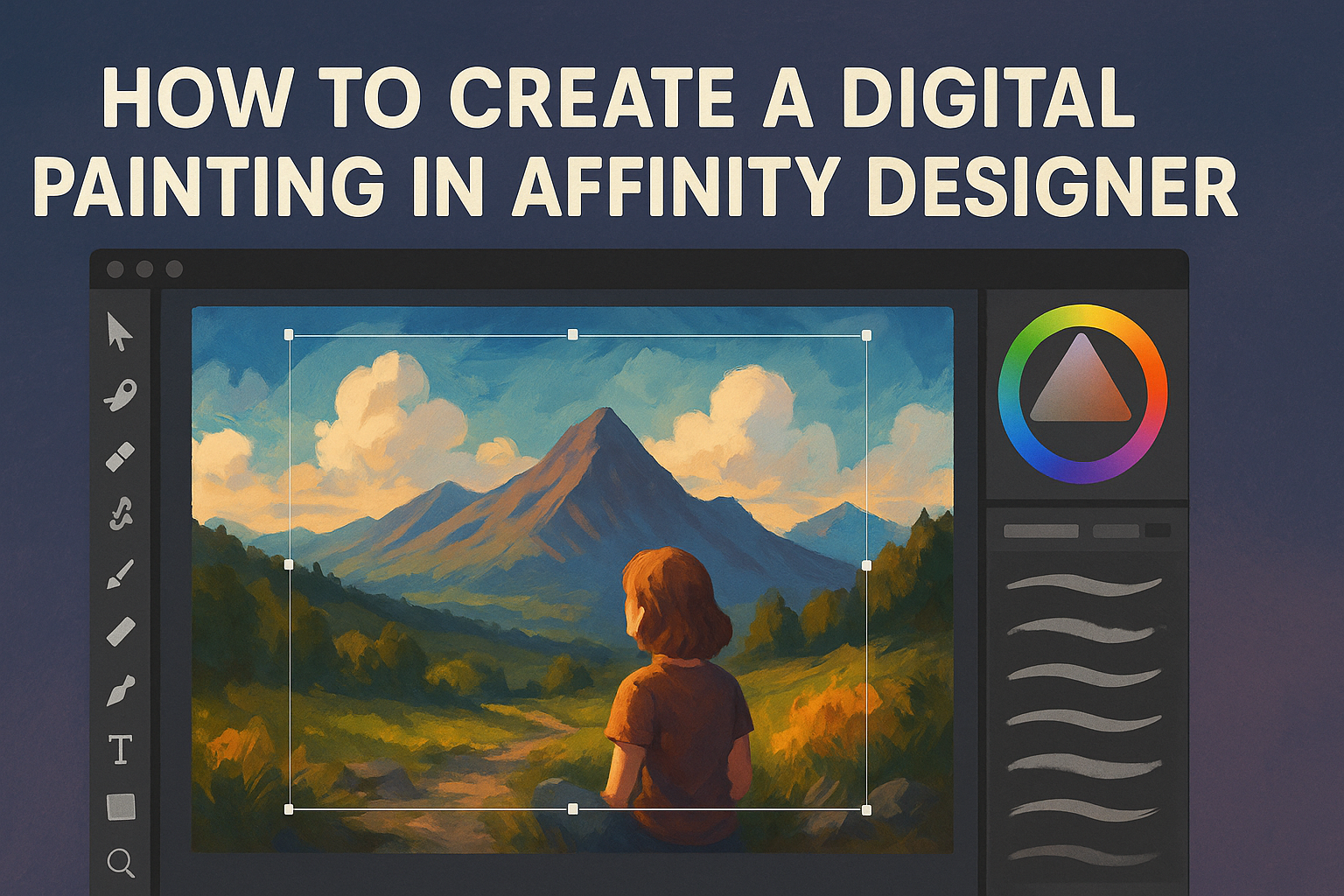 How to Create a Digital Painting in Affinity Designer