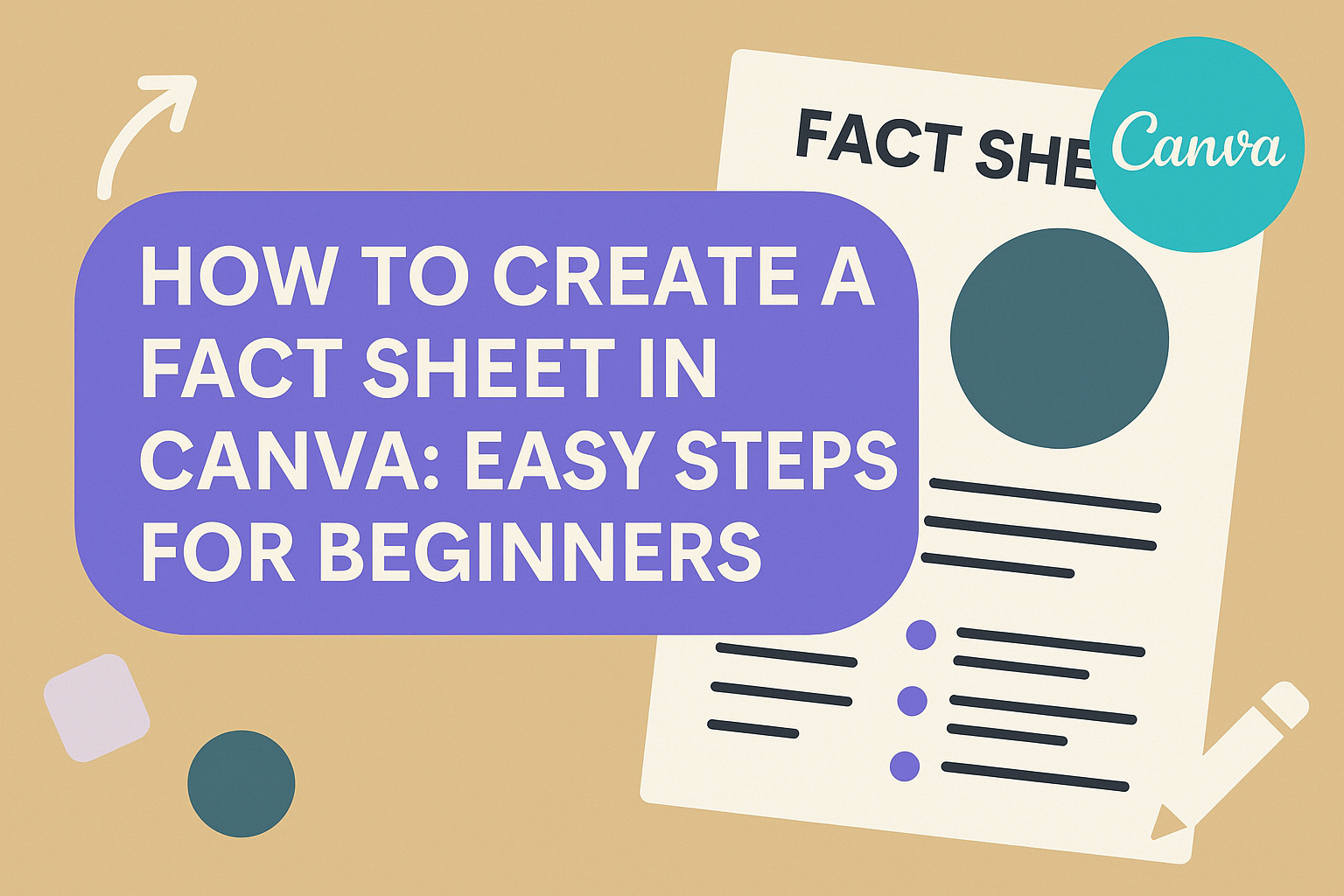 How to Create a Fact Sheet in Canva