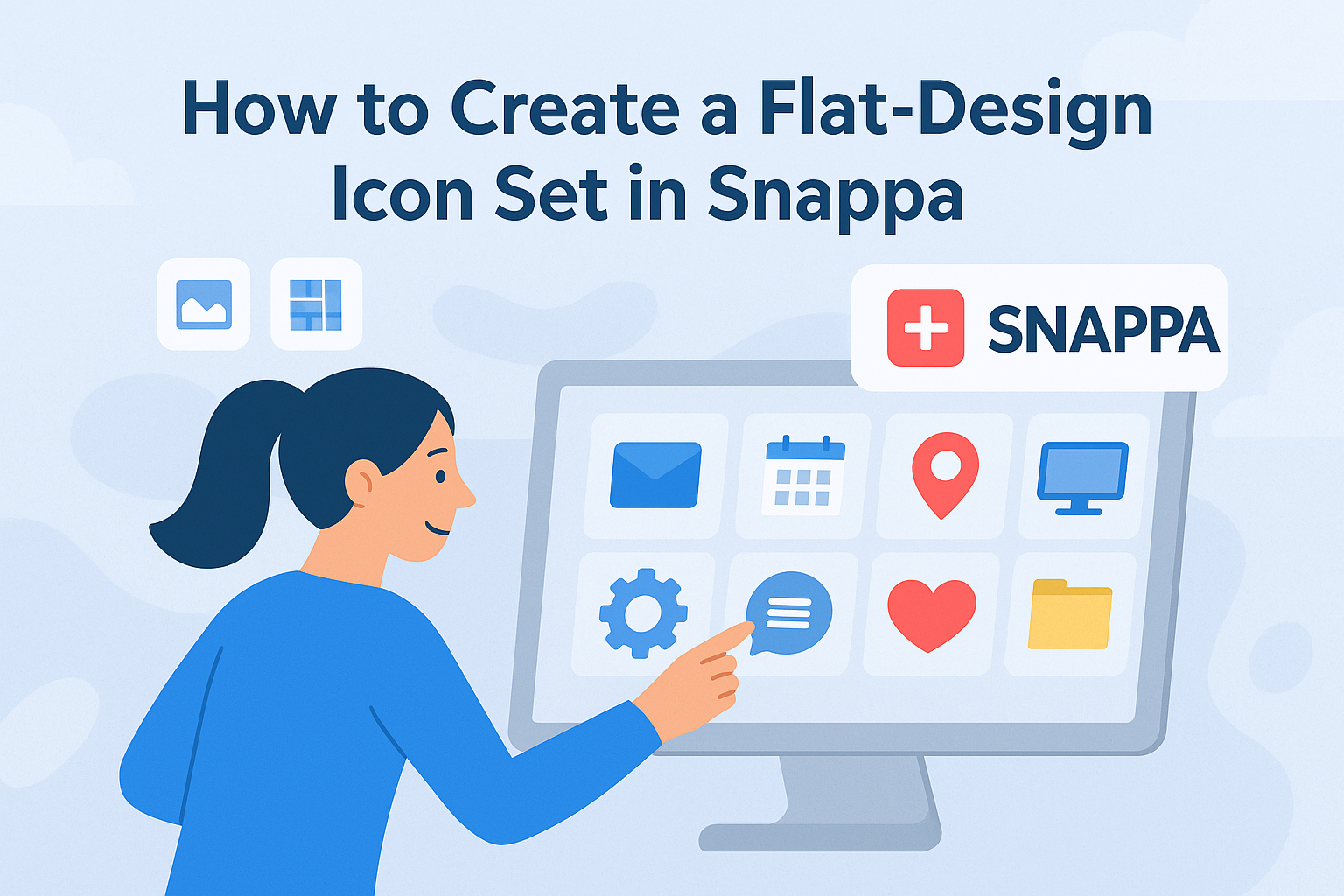 How to Create a Flat-Design Icon Set in Snappa