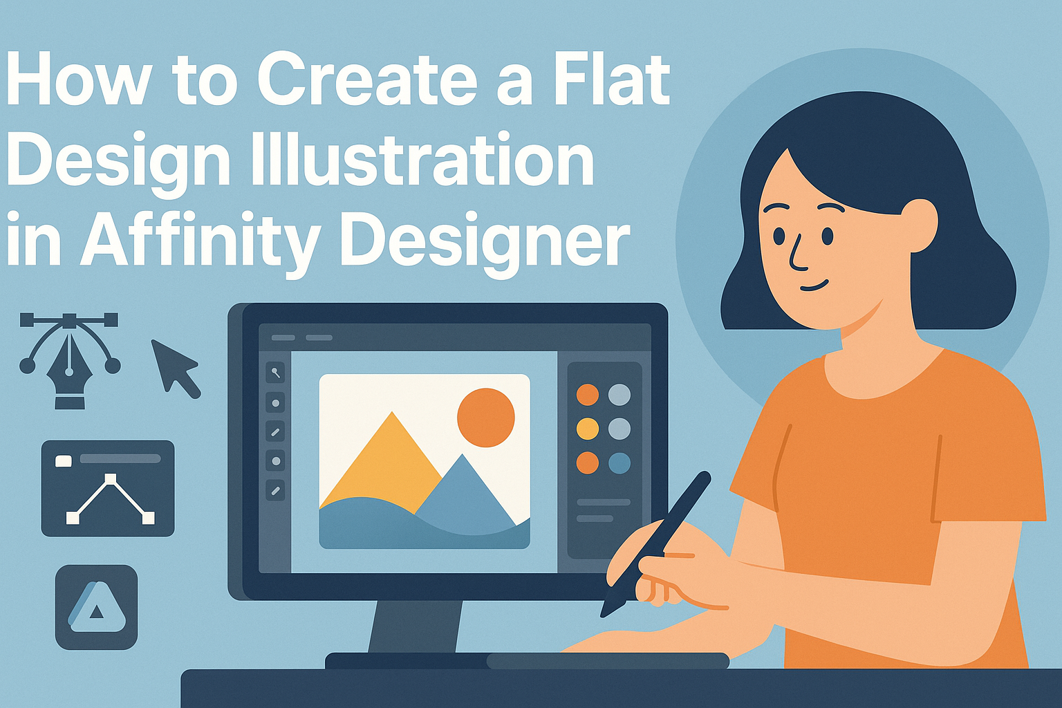 How to Create a Flat Design Illustration in Affinity Designer