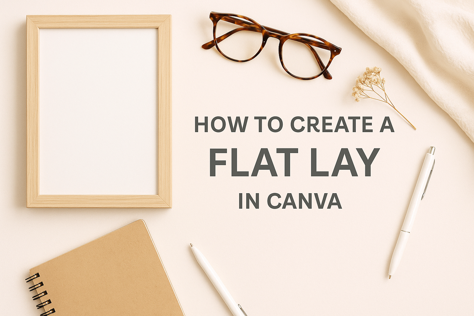 How to Create a Flat Lay in Canva