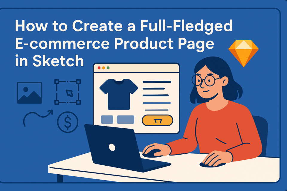 How to Create a Full-Fledged E-commerce Product Page in Sketch