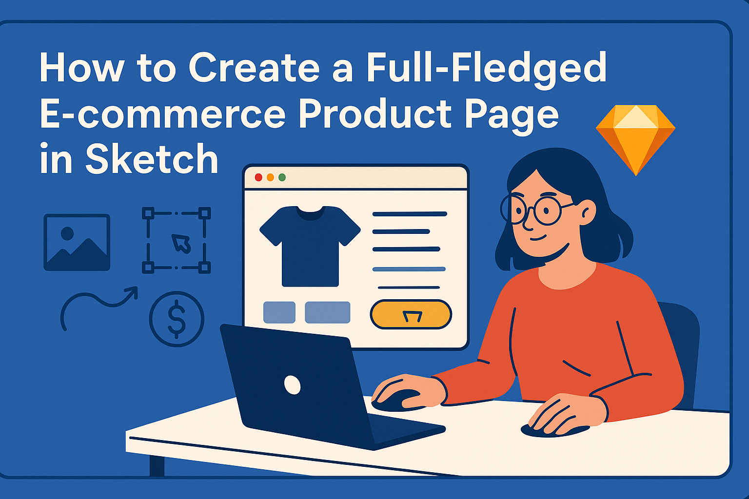 How to Create a Full-Fledged E-commerce Product Page in Sketch