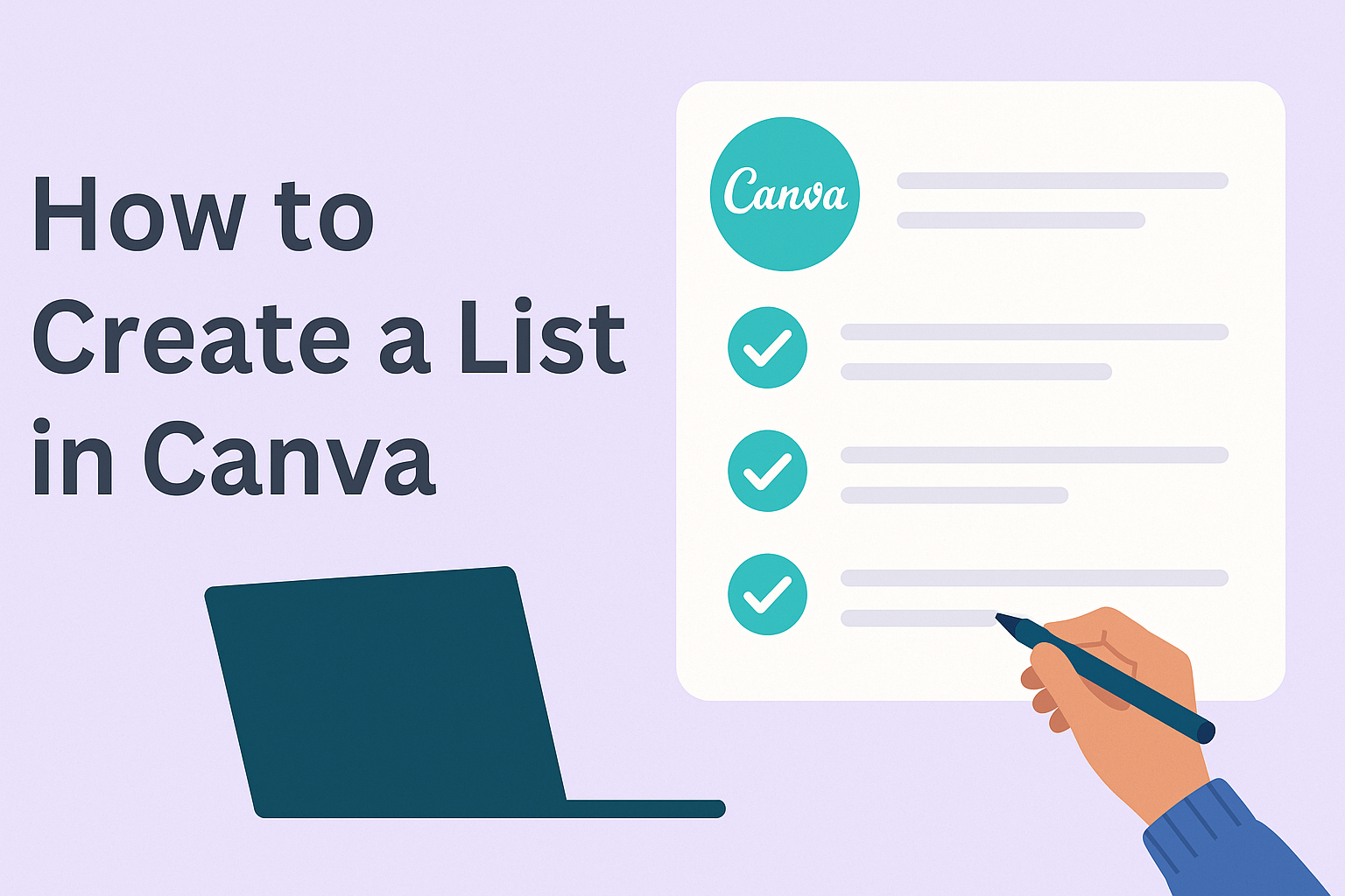 How to Create a List in Canva