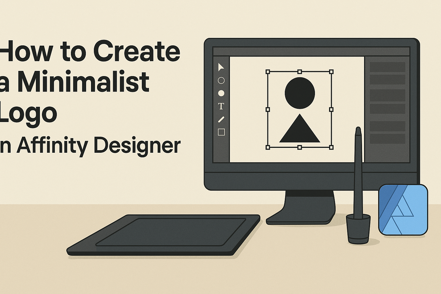 How to Create a Minimalist Logo in Affinity Designer