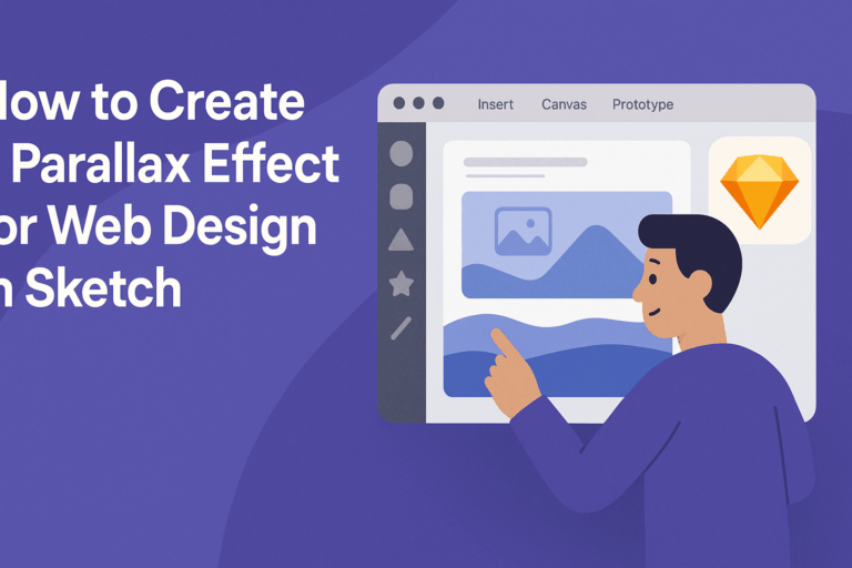 How to Create a Parallax Effect for Web Design in Sketch