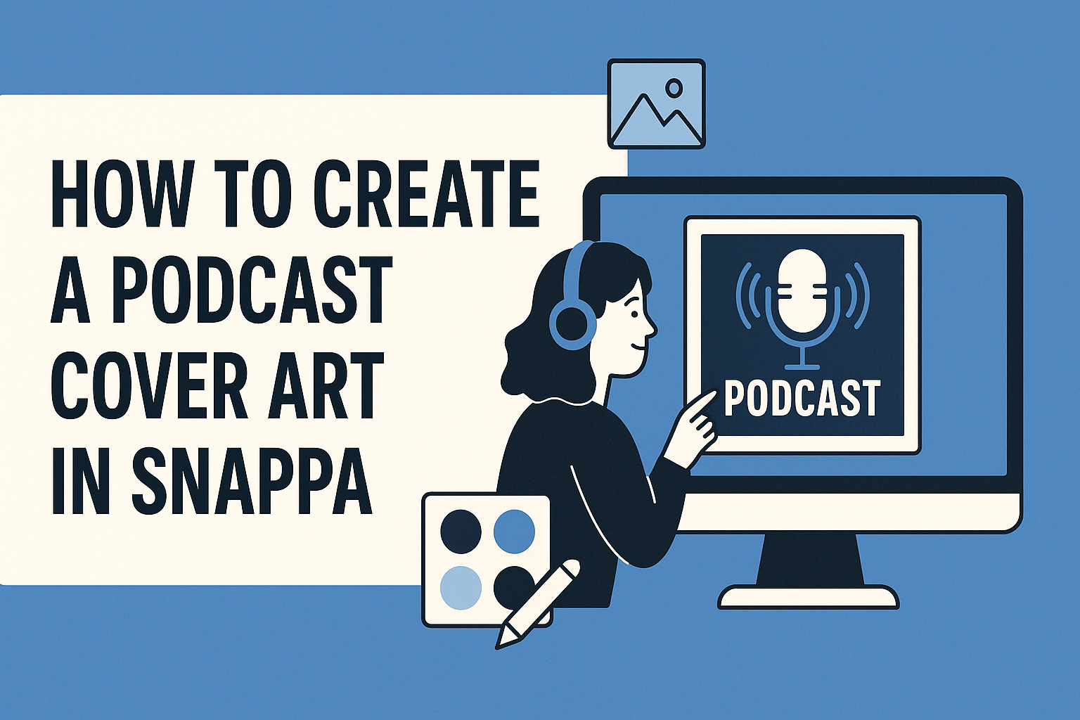 How to Create a Podcast Cover Art in Snappa