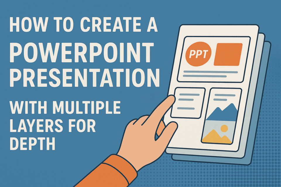 Depth Presentation Powerpoint Visualization How to Create a PowerPoint Presentation with Multiple Layers for Depth ...