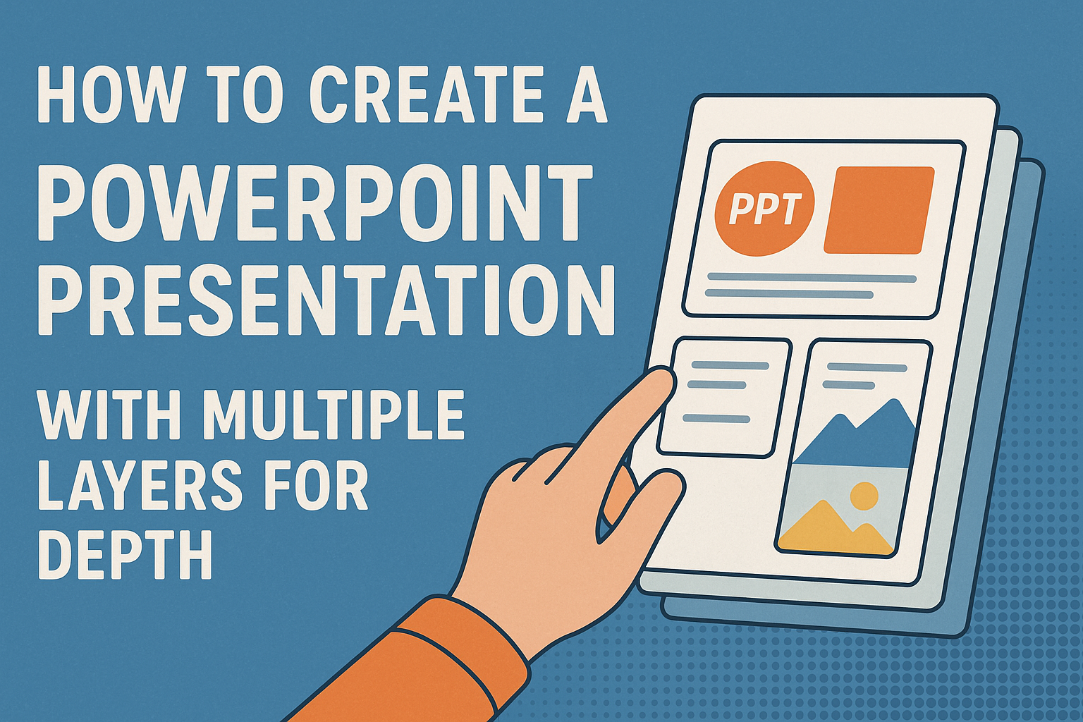 How to Create a PowerPoint Presentation with Multiple Layers for Depth