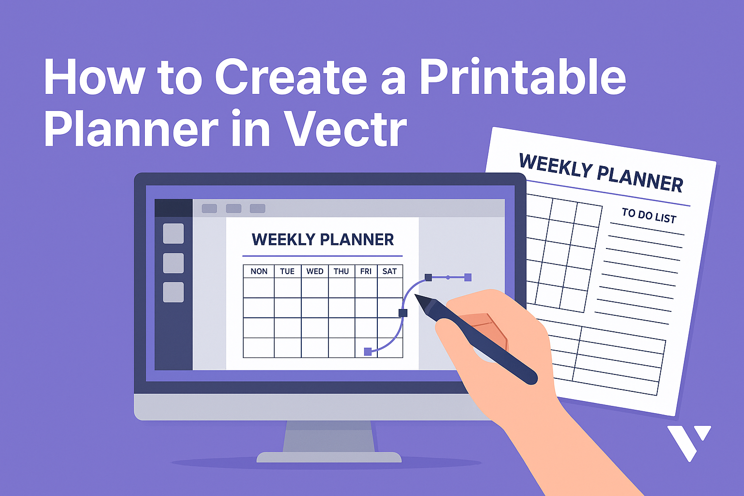 How to Create a Printable Planner in Vectr