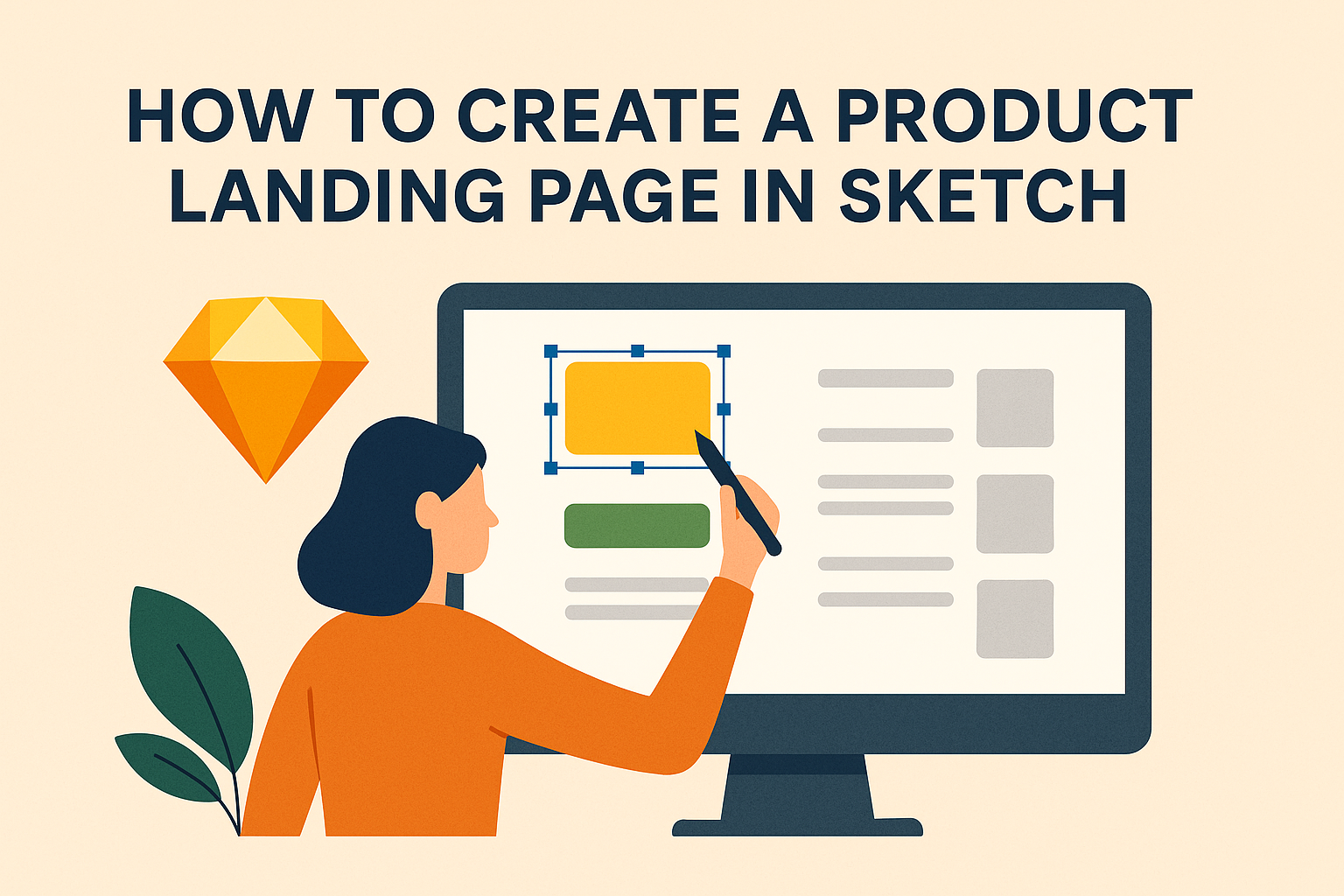 How to Create a Product Landing Page in Sketch