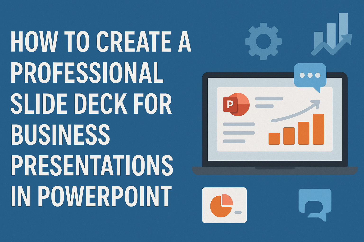 How to Create a Professional Slide Deck for Business Presentations in PowerPoint