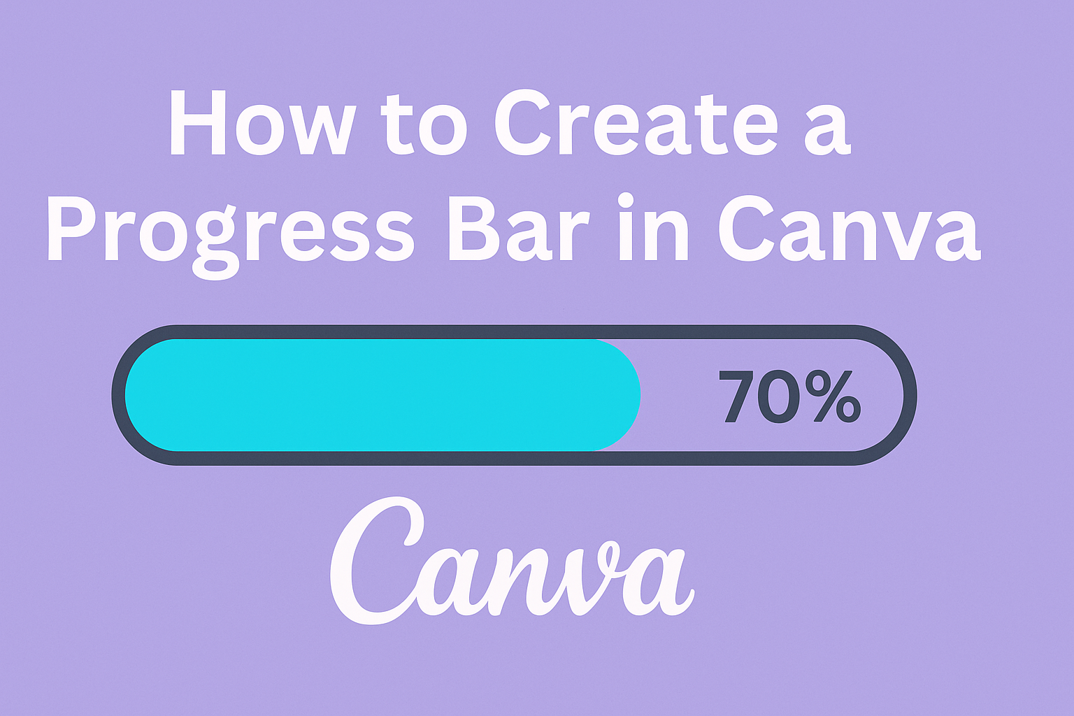 How to Create a Progress Bar in Canva