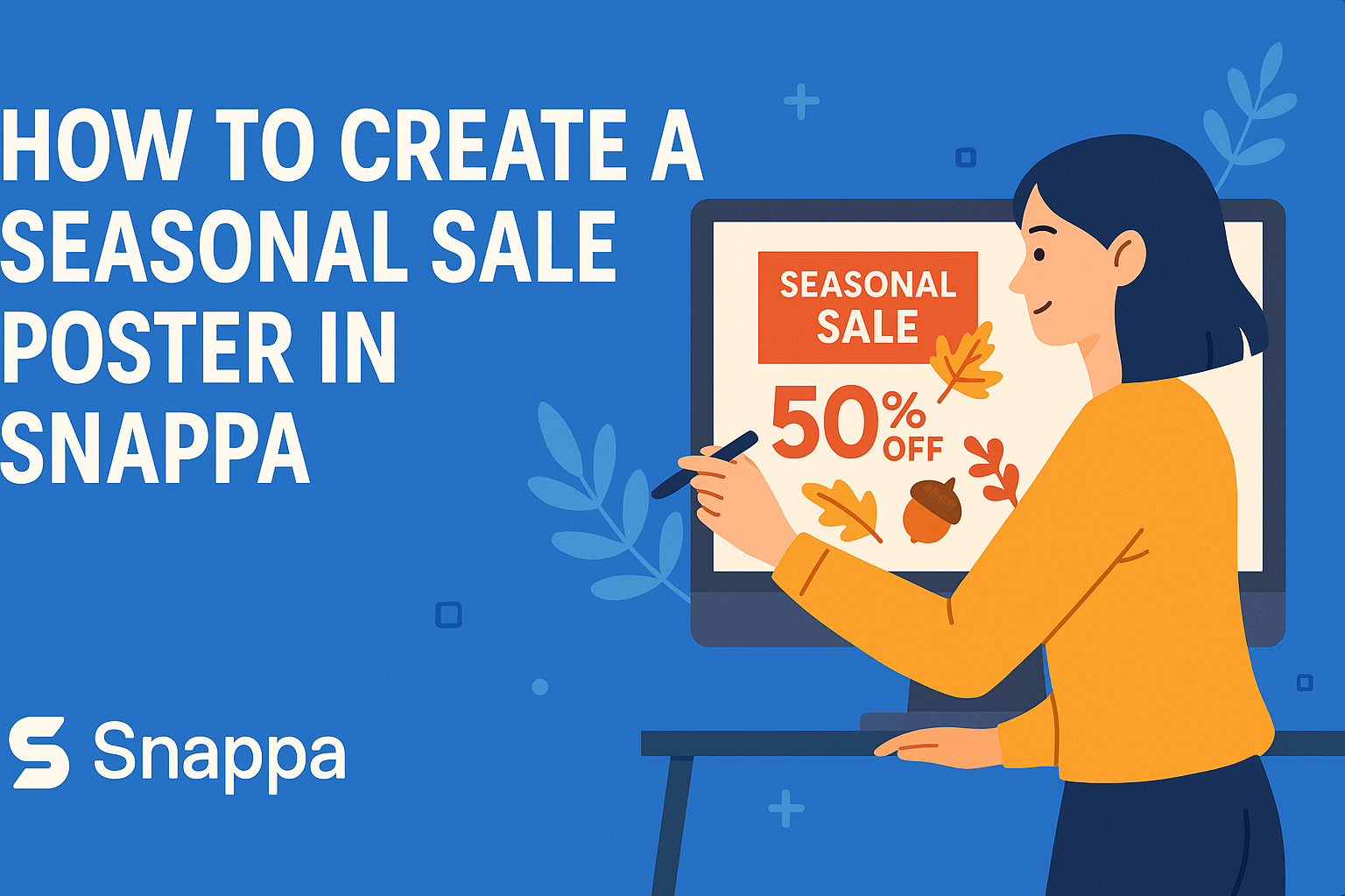 How to Create a Seasonal Sale Poster in Snappa