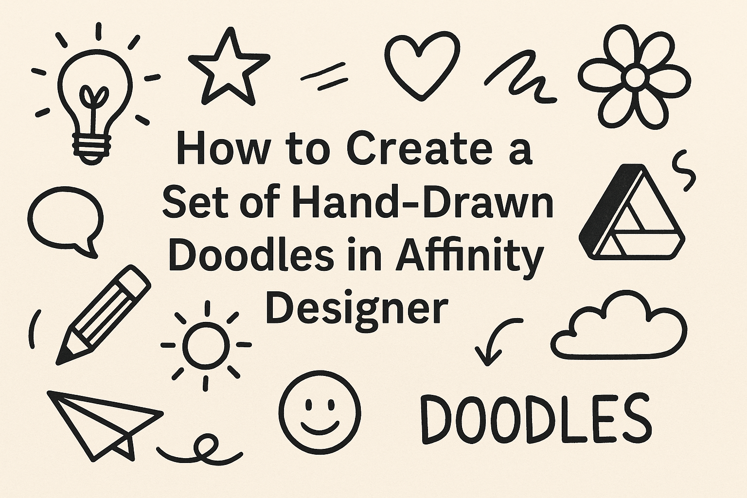 How to Create a Set of Hand-Drawn Doodles in Affinity Designer