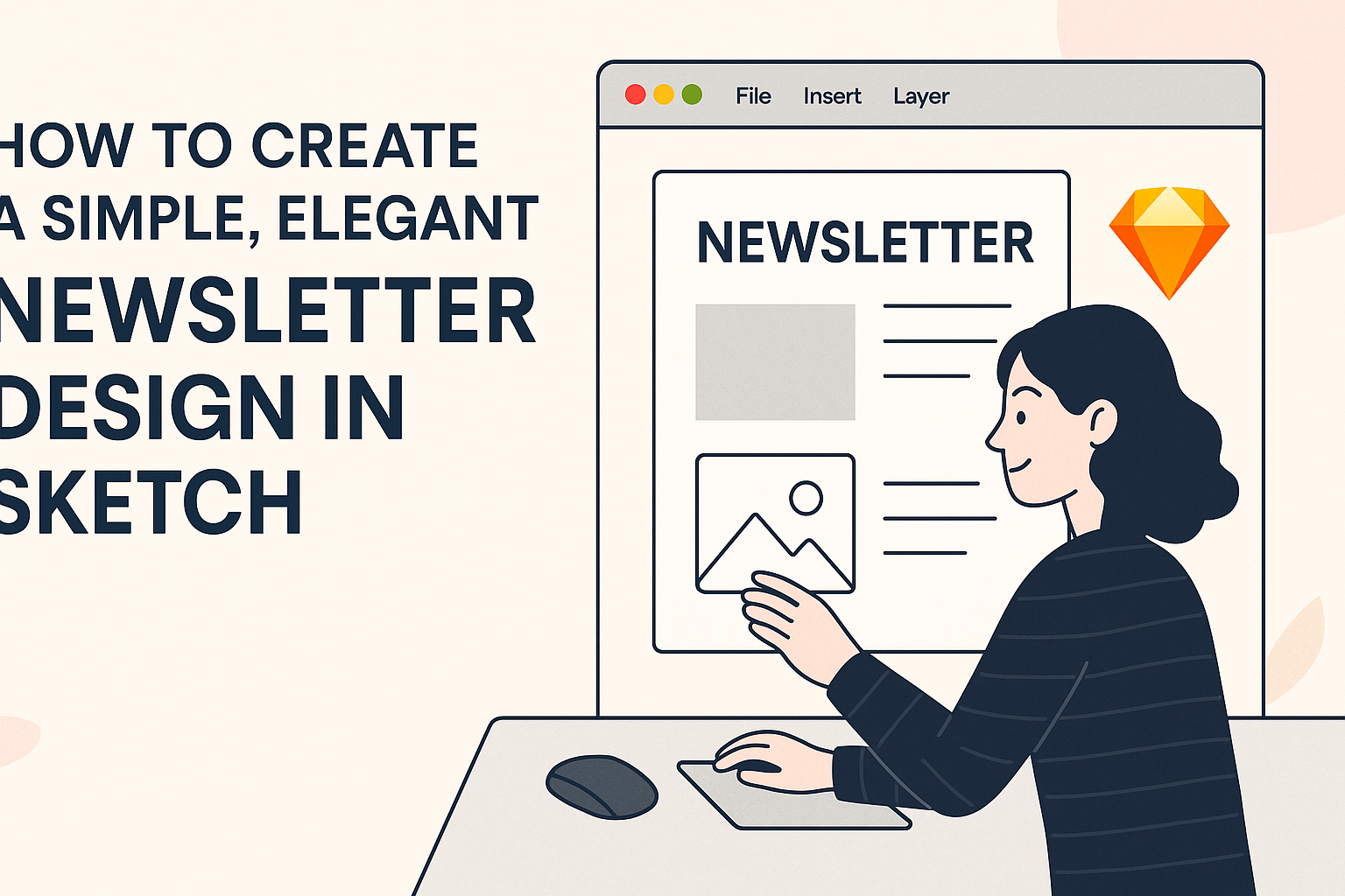 How to Create a Simple, Elegant Newsletter Design in Sketch