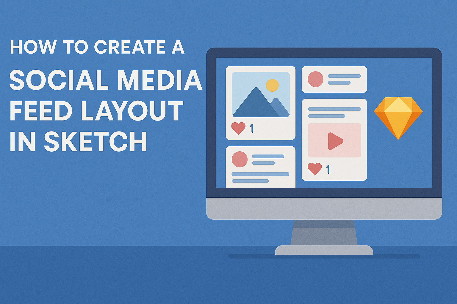 How to Create a Social Media Feed Layout in Sketch