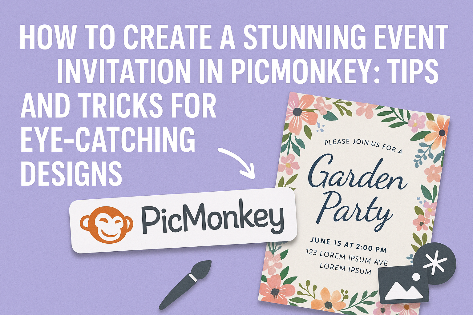 How to Create a Stunning Event Invitation in PicMonkey