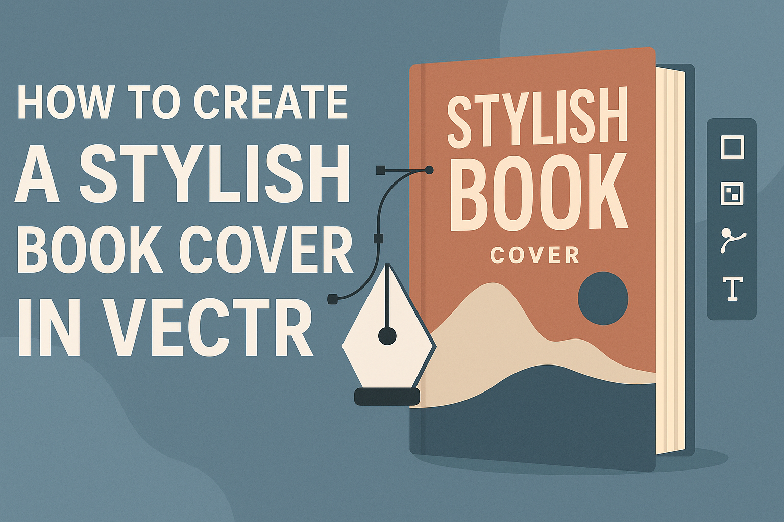 How to Create a Stylish Book Cover in Vectr