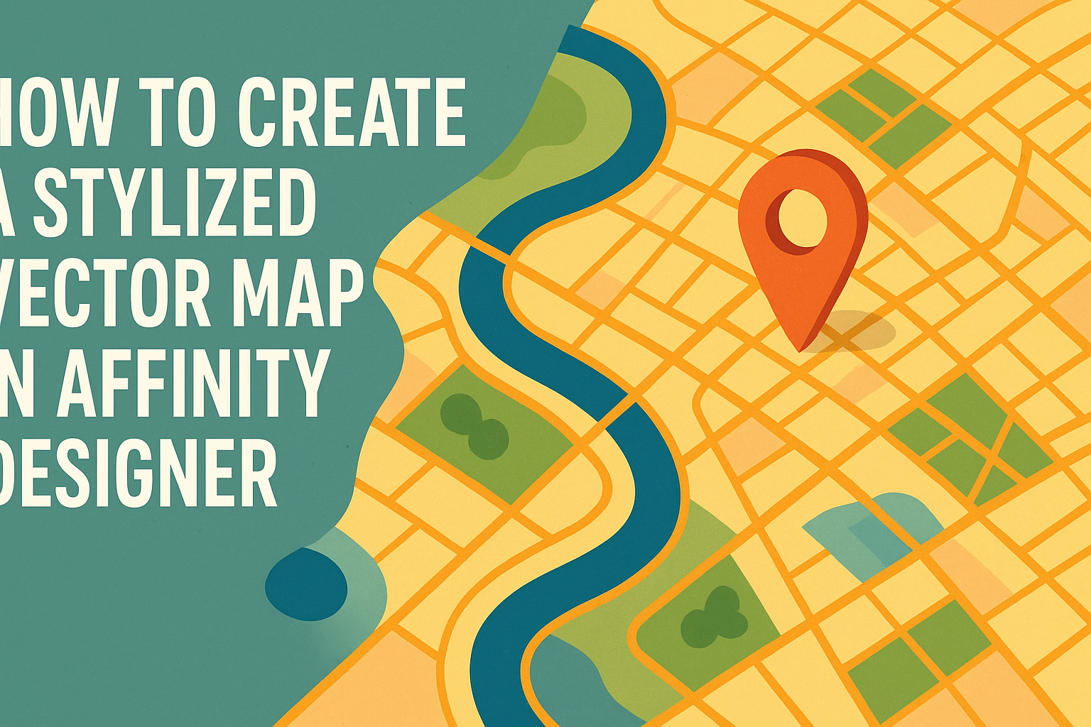 How to Create a Stylized Vector Map in Affinity Designer