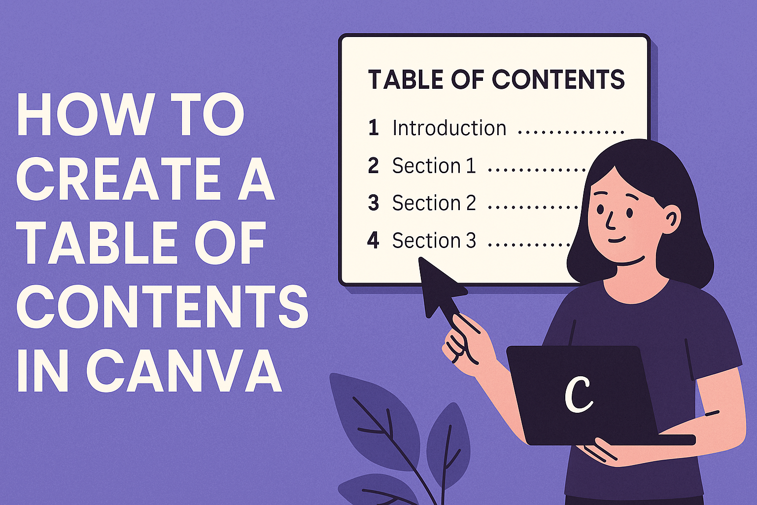 How to Create a Table of Contents in Canva
