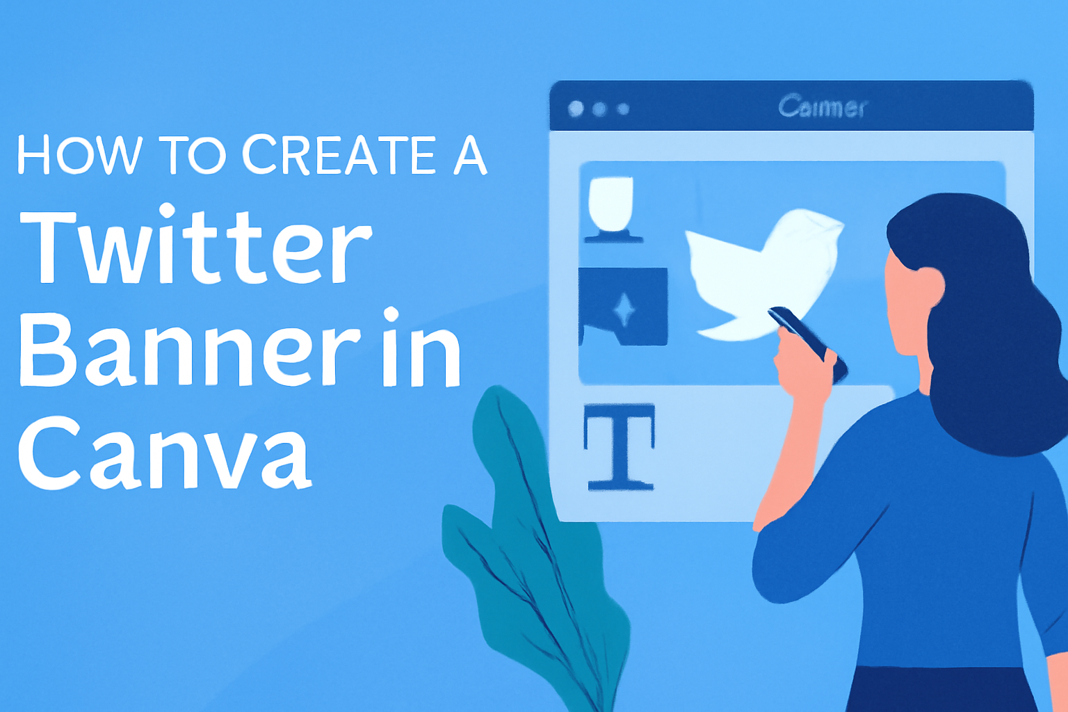 How to Create a Twitter Banner in Canva