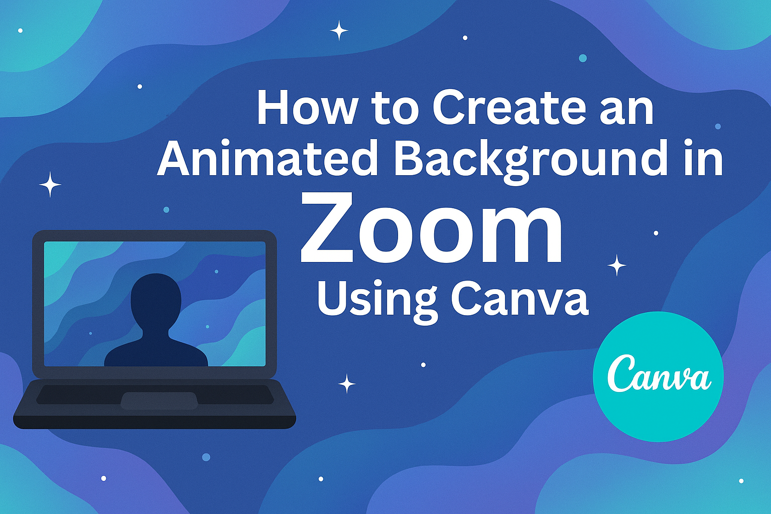 How to Create an Animated Background in Zoom Using Canva