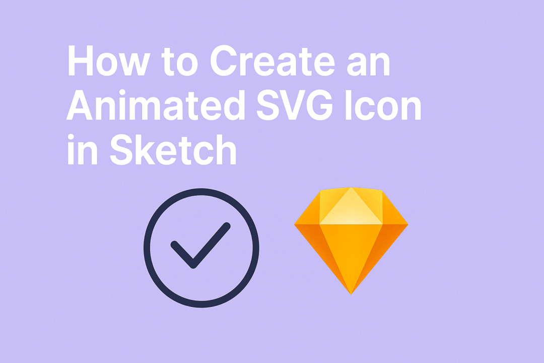 How to Create an Animated SVG Icon in Sketch