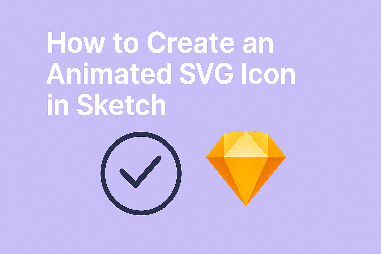 How to Create an Animated SVG Icon in Sketch