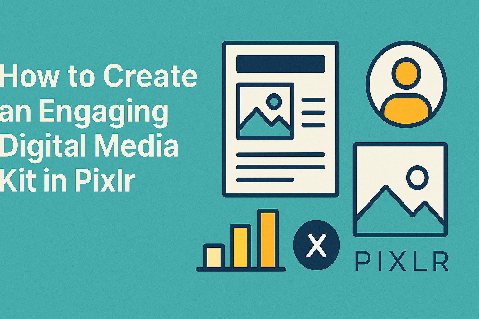 How to Create an Engaging Digital Media Kit in Pixlr