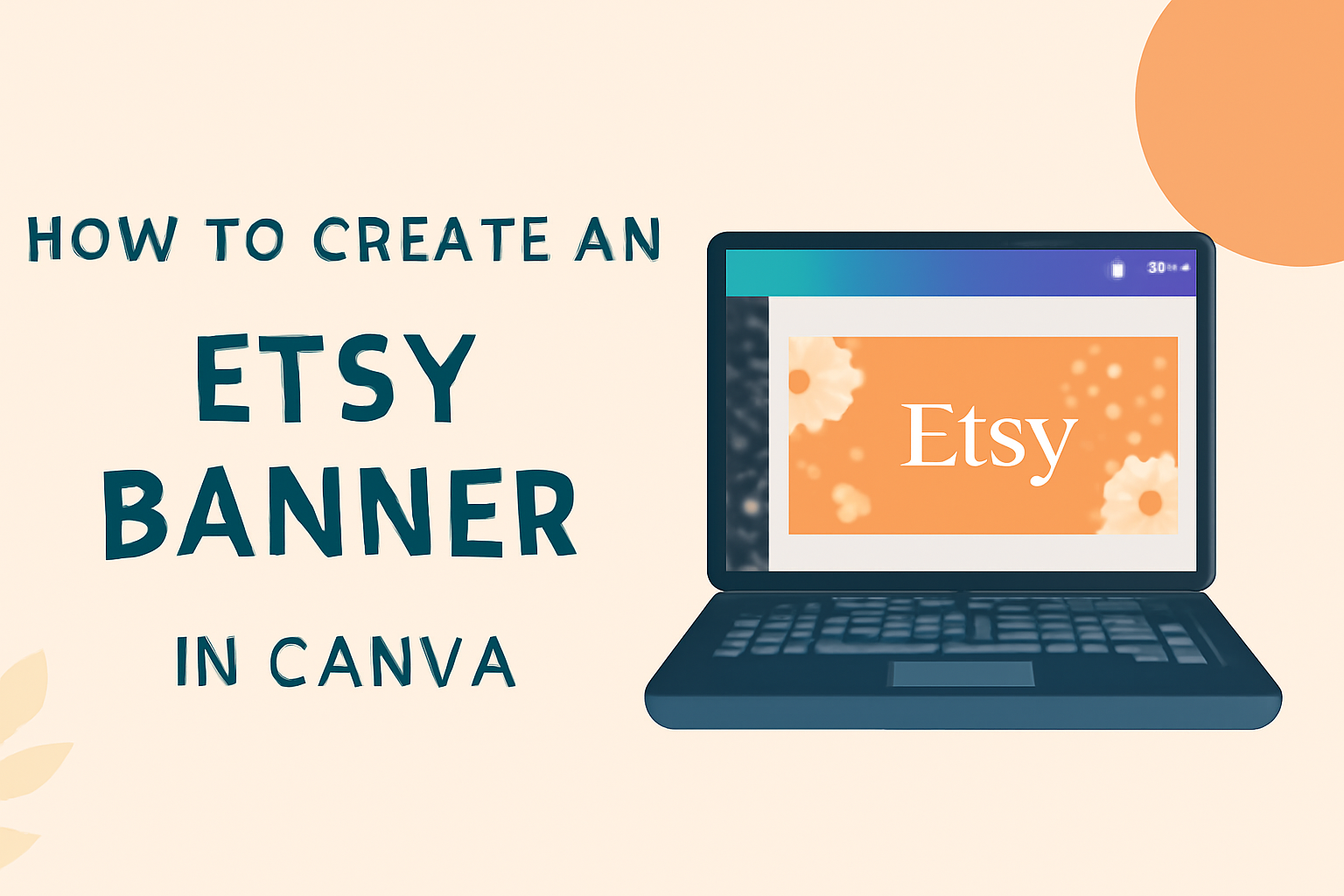 How to Create an Etsy Banner in Canva