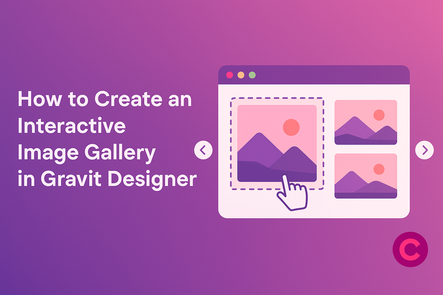 How to Create an Interactive Image Gallery in Gravit Designer