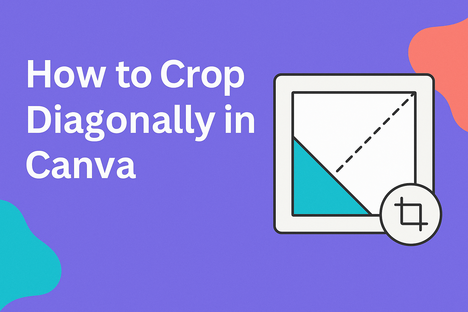 How to Crop Diagonally in Canva