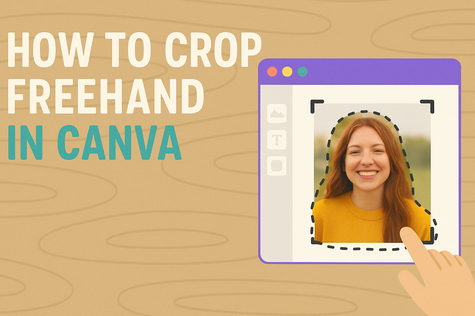 How to Crop Freehand in Canva