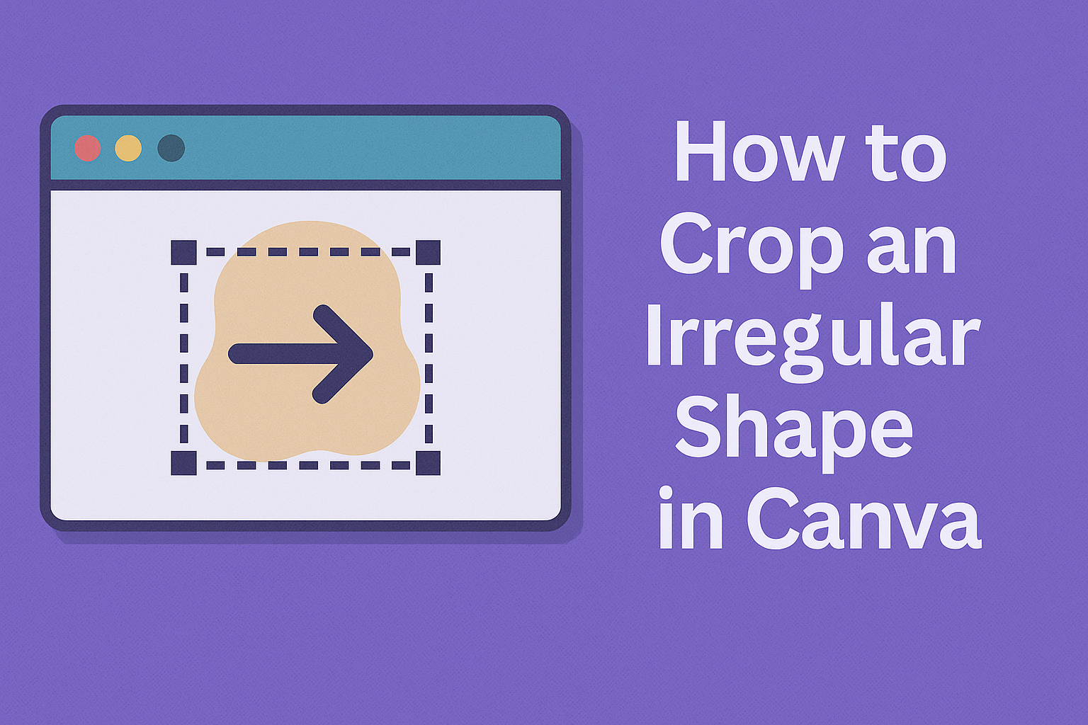 How to Crop an Irregular Shape in Canva