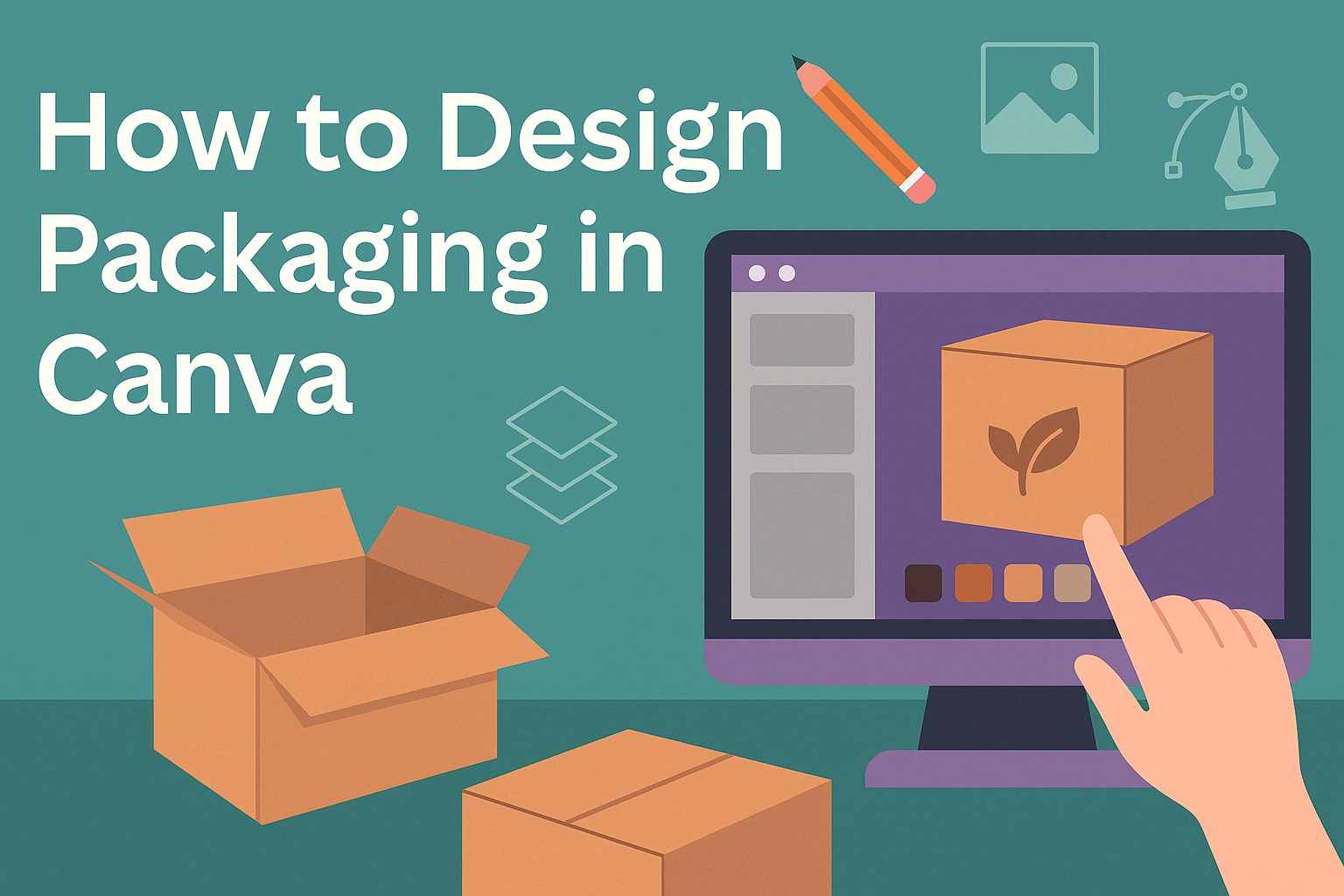 How to Design Packaging in Canva