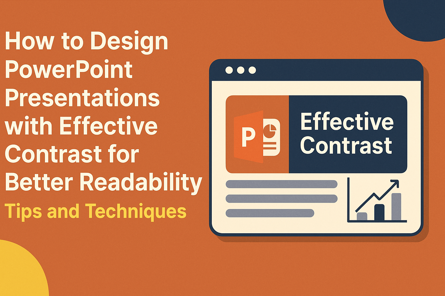 How to Design PowerPoint Presentations with Effective Contrast for Better Readability Tips and Techniques