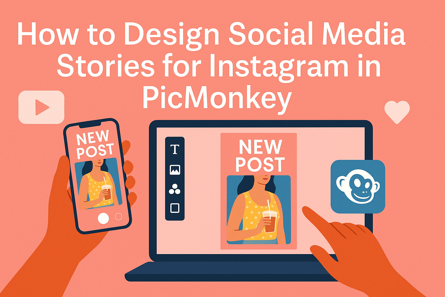 How to Design Social Media Stories for Instagram in PicMonkey