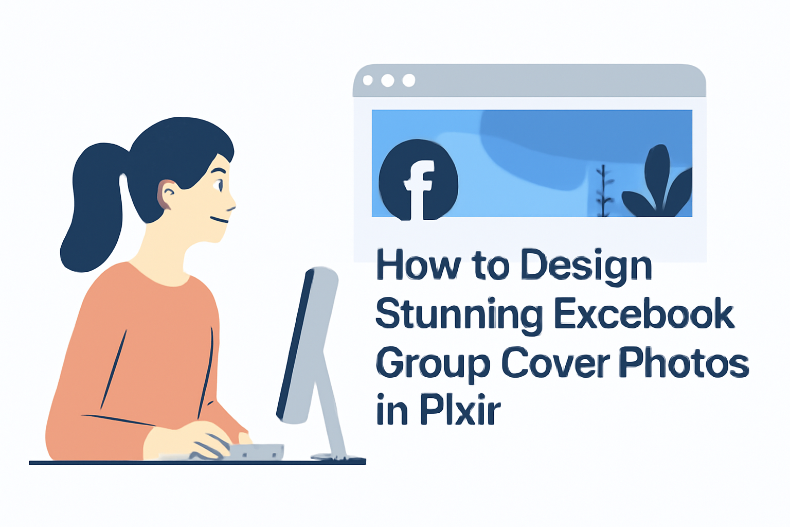 How to Design Stunning Facebook Group Cover Photos in Pixlr
