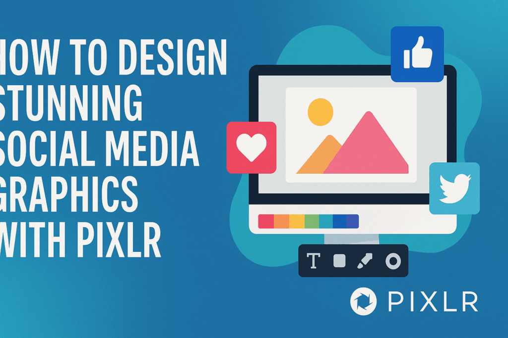 How to Design Stunning Social Media Graphics with Pixlr